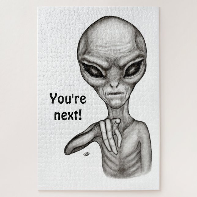 Schlechte Alien, Sie sind als Nächstes dran! (Vertikal)