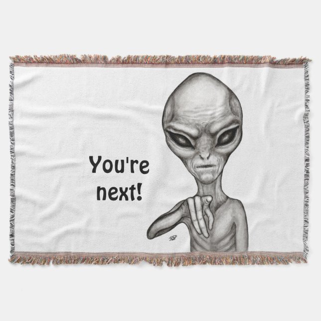 Schlechte Alien, Sie sind als Nächstes dran! Decke (Vorderseite)