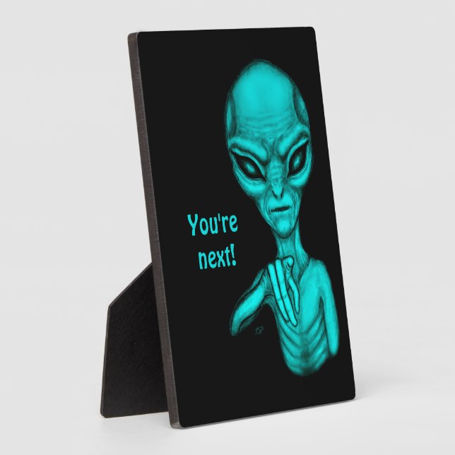 Schlechte Alien, Sie sind als Nächstes dran! Fotoplatte (Seite)