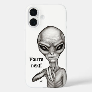 Schlechte Alien, Sie sind als Nächstes dran! iPhone 16 Hülle
