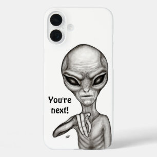 Schlechte Alien, Sie sind als Nächstes dran! iPhone 16 Plus Hülle
