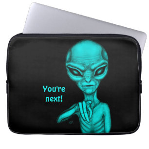 Schlechte Alien, Sie sind als Nächstes dran! Laptopschutzhülle