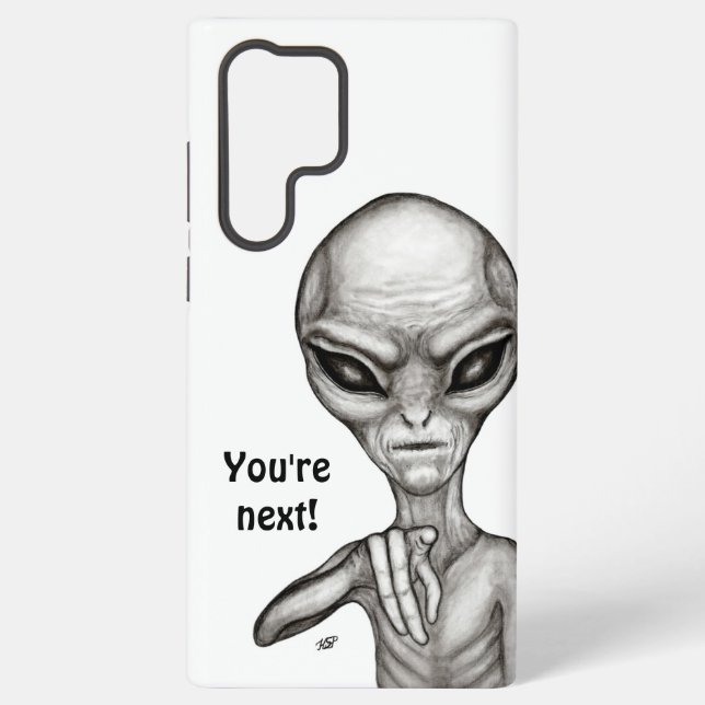 Schlechte Alien, Sie sind als Nächstes dran! Samsung Galaxy Hülle (Rückseite)