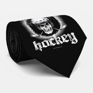 Schlechte Bonez Hockey-Krawatte (dunkel) Krawatte