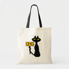Schlechte Boogie -Die Katze- "OMG" lustige Trageta Tragetasche