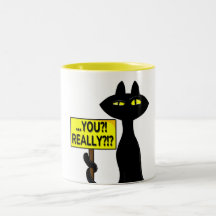 Schlechte Boogie Lustige Tasse - Du?! Wirklich?! S