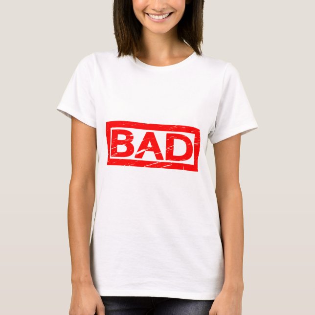 Schlechte Briefmarke T-Shirt (Vorderseite)