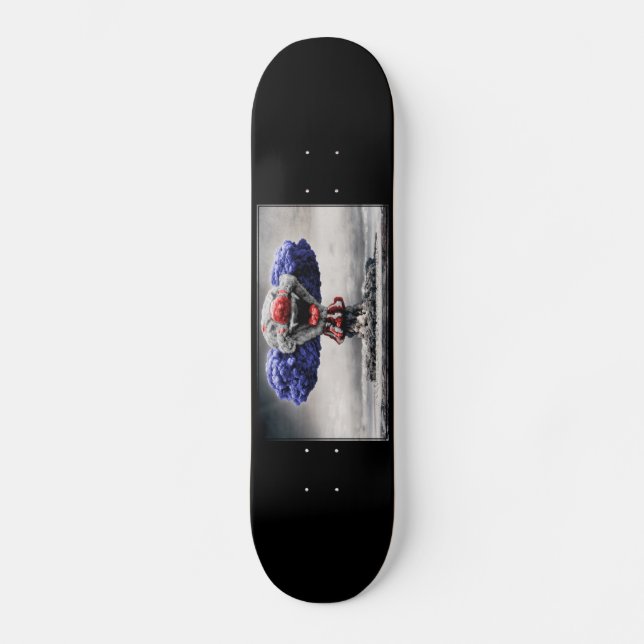 Schlechte Clown-Bomben-Skateboard-atomarplattform Skateboard (Vorderseite)