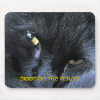 Schlechte Katze - Dibbs auf der Maus - Mousepad