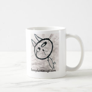Schlechte Katze Kaffeetasse