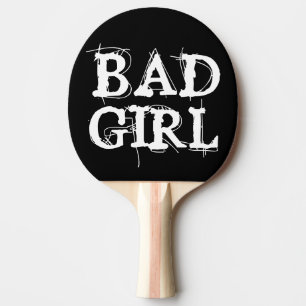 SCHLECHTE MÄDCHEN-PONG-PADDLES TISCHTENNIS SCHLÄGER
