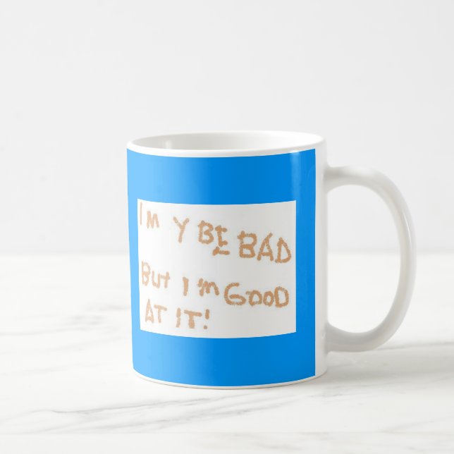 Schlechte Mädchen-Tasse Kaffeetasse (Rechts)