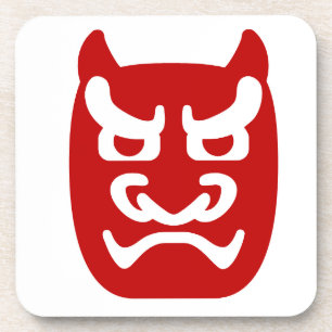 schlechte Maske Getränkeuntersetzer