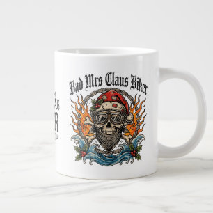 Schlechte Mrs Claus Bikerin, Böse Bikerin Mrs Clau Jumbo-Tasse