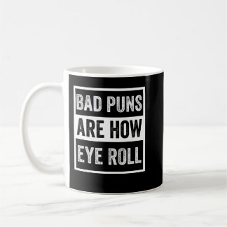 Schlechte Schlaglöcher sind, wie die Augen rollen Kaffeetasse