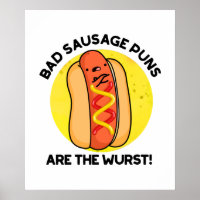 Schlechte Wurstpfeifen sind der Wurst Funny Food P