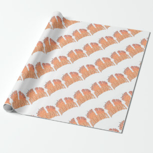 Schlechte Zehen Geschenkpapier