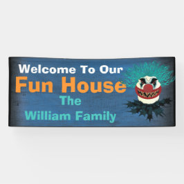 Schlechter beängstigender Clown Halloweens Banner