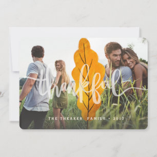 SCHLECHTER FALL-LEAF (MULTI-FOTO) DANKESKARTE