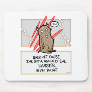 Schlechter Hamster! Mouspad Mousepad