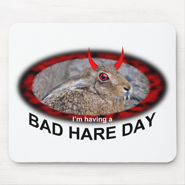Schlechter Hasentag-Mauspad Mousepad (Vorne)