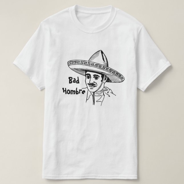 Schlechter Hombre T - Shirt 2 (Design vorne)