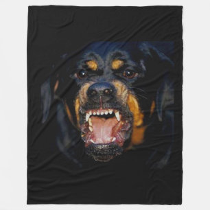 SCHLECHTER HUND FLEECEDECKE