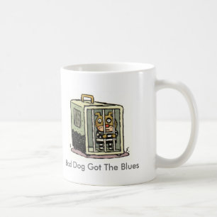 Schlechter Hund got die Blues Kaffeetasse
