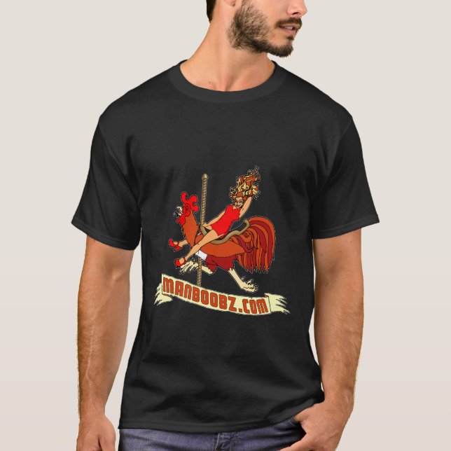 Schlechter Jungen-Karussell-T - Shirt (warme (Vorderseite)