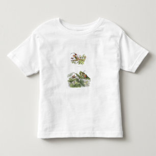 Schlechter kleiner Piepmatz geneckt und Umwerbung Kleinkind T-shirt