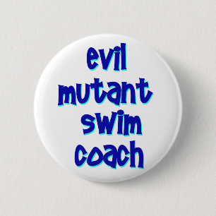 Schlechter Mutant-Schwimmen-Trainer Button