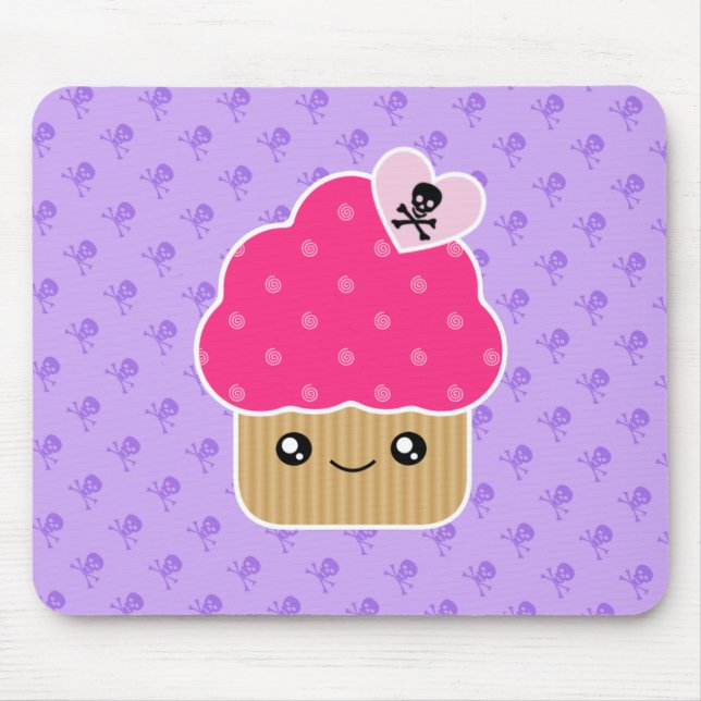 Schlechter niedlicher kleiner Kuchen des Todes Mousepad (Vorne)