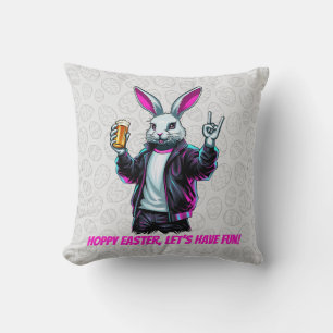 Schlechter Osterhase! Frohe Ostern, Lasst uns Spaß Kissen