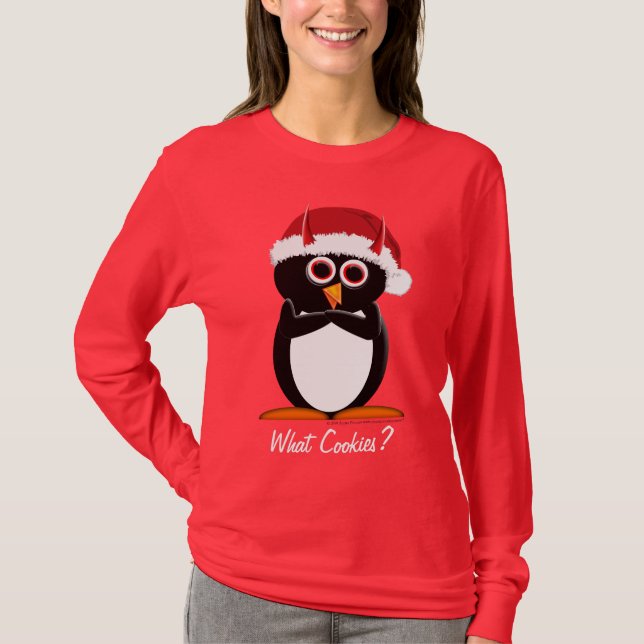Schlechter Pinguin schuldig T-Shirt (Vorderseite)