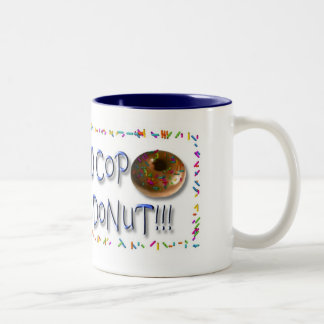 Schlechter Polizist Zweifarbige Tasse