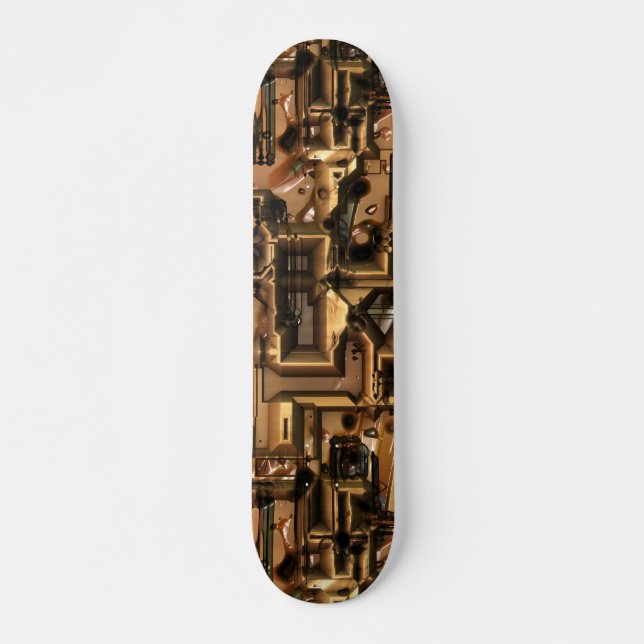 Schlechter Roboter 3a Skateboard (Vorne)