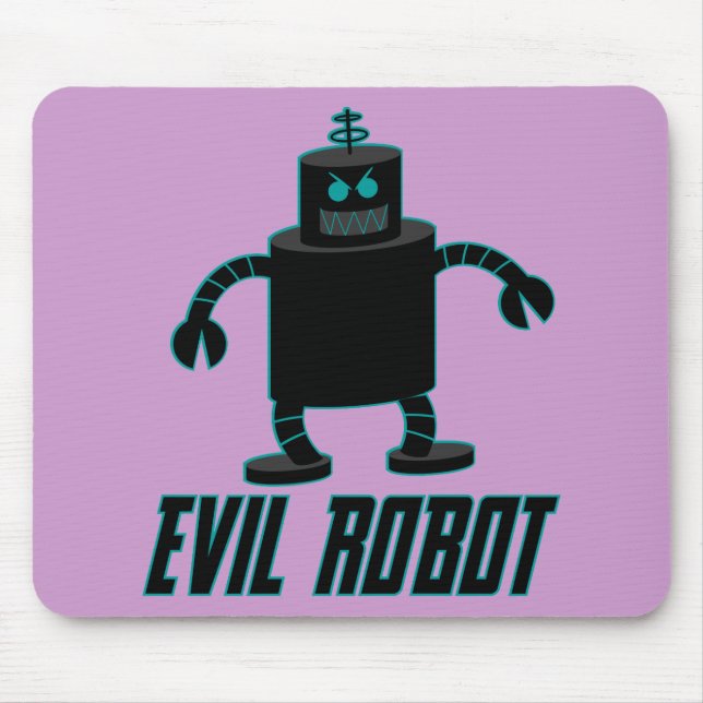 Schlechter Roboter Mousepad (Vorne)