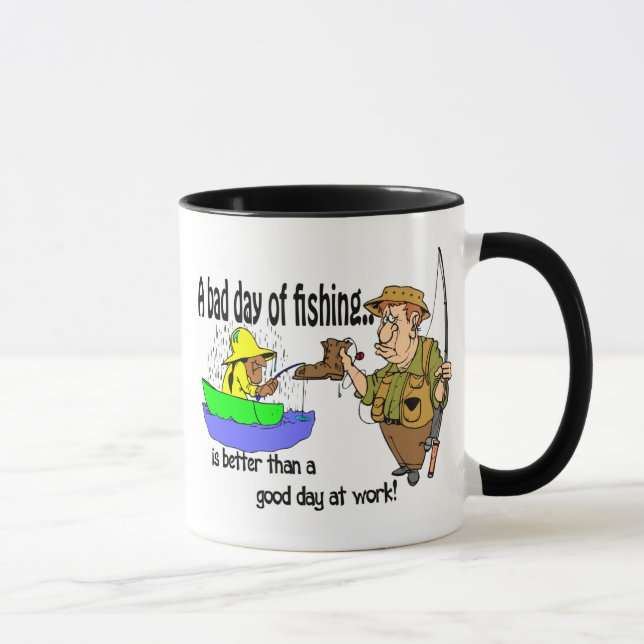 Schlechter Tagesfang Tasse (Rechts)