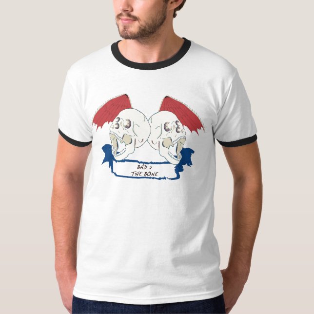 Schlechtes 2 der Knochen T-Shirt (Vorderseite)