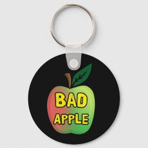 Schlechtes Apple Schlüsselanhänger