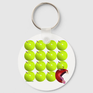 Schlechtes Apple Schlüsselanhänger