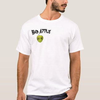 Schlechtes Apple (weiß) T-Shirt