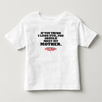 Schlechtes Baby Greller Glanz-Weg T-Shirt