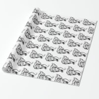 Schlechtes Clown-Packpapier