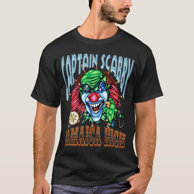 Schlechtes Clown-T-Shirt - Pirat T-Shirt (Vorderseite)