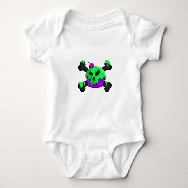 schlechtes cupeycake baby strampler (Vorderseite)