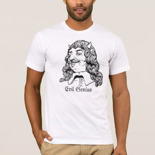 Schlechtes Genie-Shirt Descartes T-Shirt