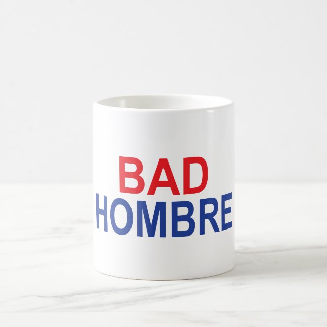 Schlechtes Hombre Kaffeetasse (Mittel)