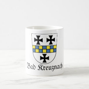 Schlechtes Kreuznach Wappen Wappen Kaffee-Tasse Kaffeetasse