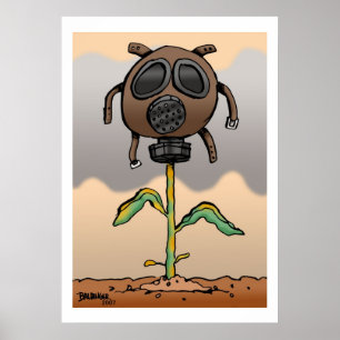 Schlechtes Luft-Plakat Poster